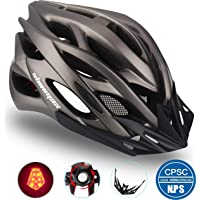 Shinmax Casco Bicicleta con Visera- Protección de Seguridad Ajustable Deporte Ligera para Montar en Bicicleta Casco de…